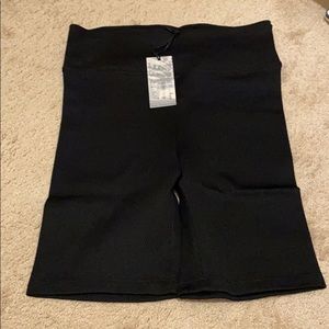 NWT Black Twenty Montreal workout shorts